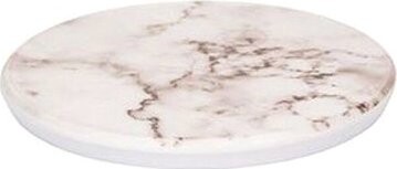 Style Point Servírovacia tácka okrúhla Mramor 18 cm, biela