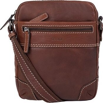 Taška cez plece kožená SEGALI 25577 hnedá