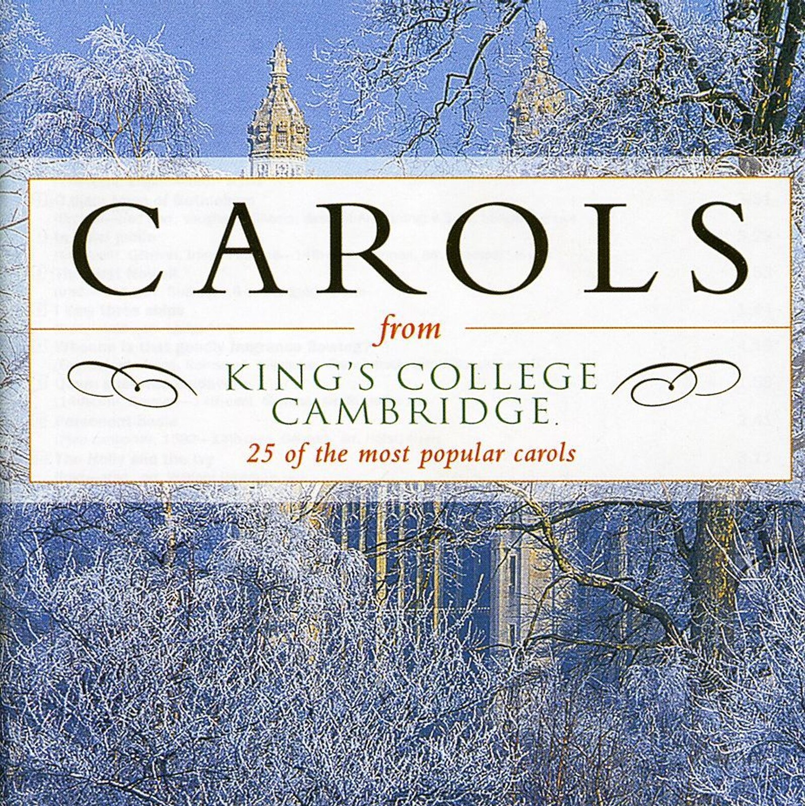 King's College Choir, Carols From King's College, Ca, CD