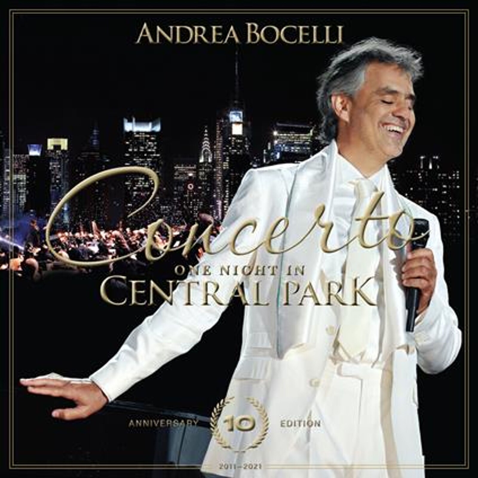 Andrea Bocelli, CONCERTO: ONE NIGHT IN CENTRAL PARK, CD