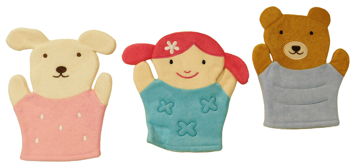 MAKRO - Rukavica na sprchovanie detská rôzne motívy