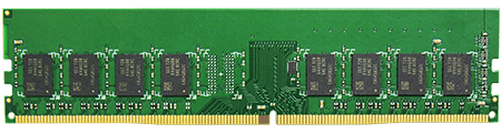 Synológia 4GB DDR4-2666 non-ECC unbuffered DIMM 288pin 1.2V, RS2818RP+, RS2418RP+, RS2418+