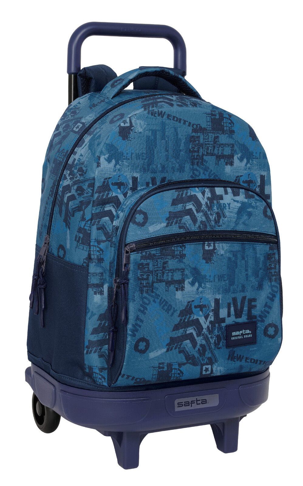 Školský batoh na kolieskach Safta New Edition 33 L