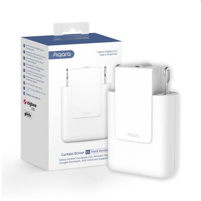 Aqara Smart Home Koľajnicový posúvač závesov E1 CM-M01