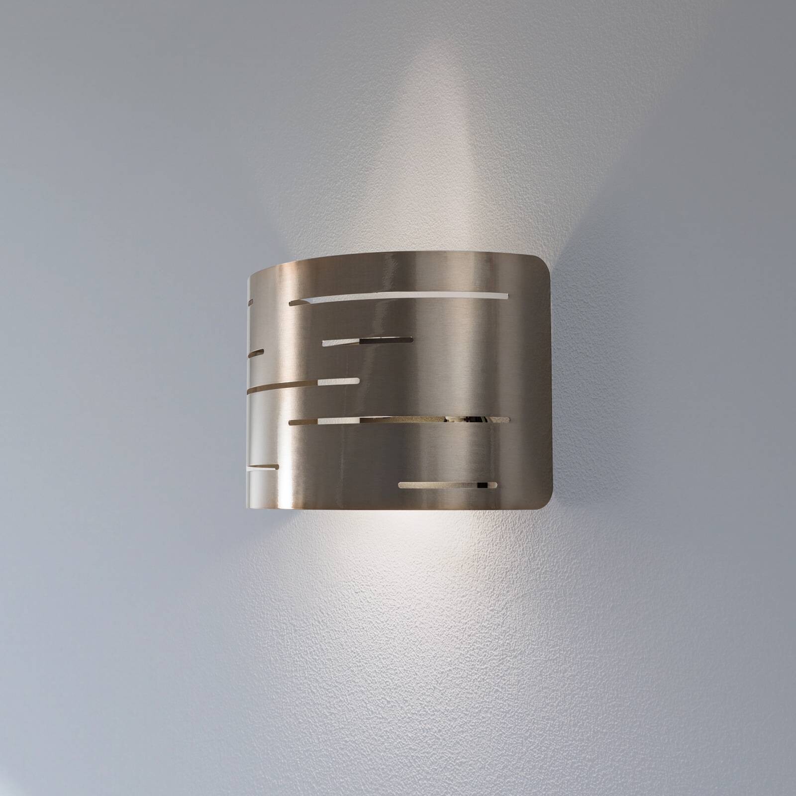 Nástenné svetlo Oisin, zlaté, kov, výška 22 cm, E27