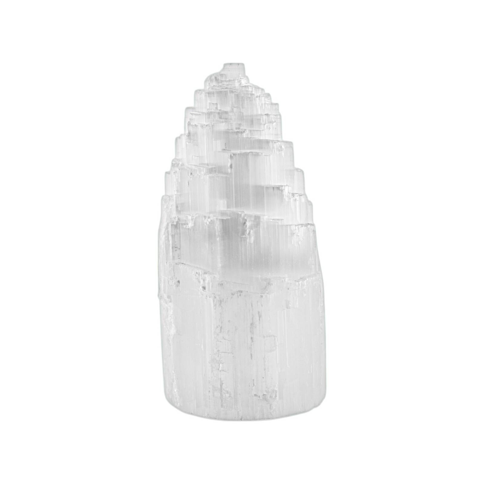 Selenitová lampa Iceberg, výška 16 – 20 cm, bez podstavca