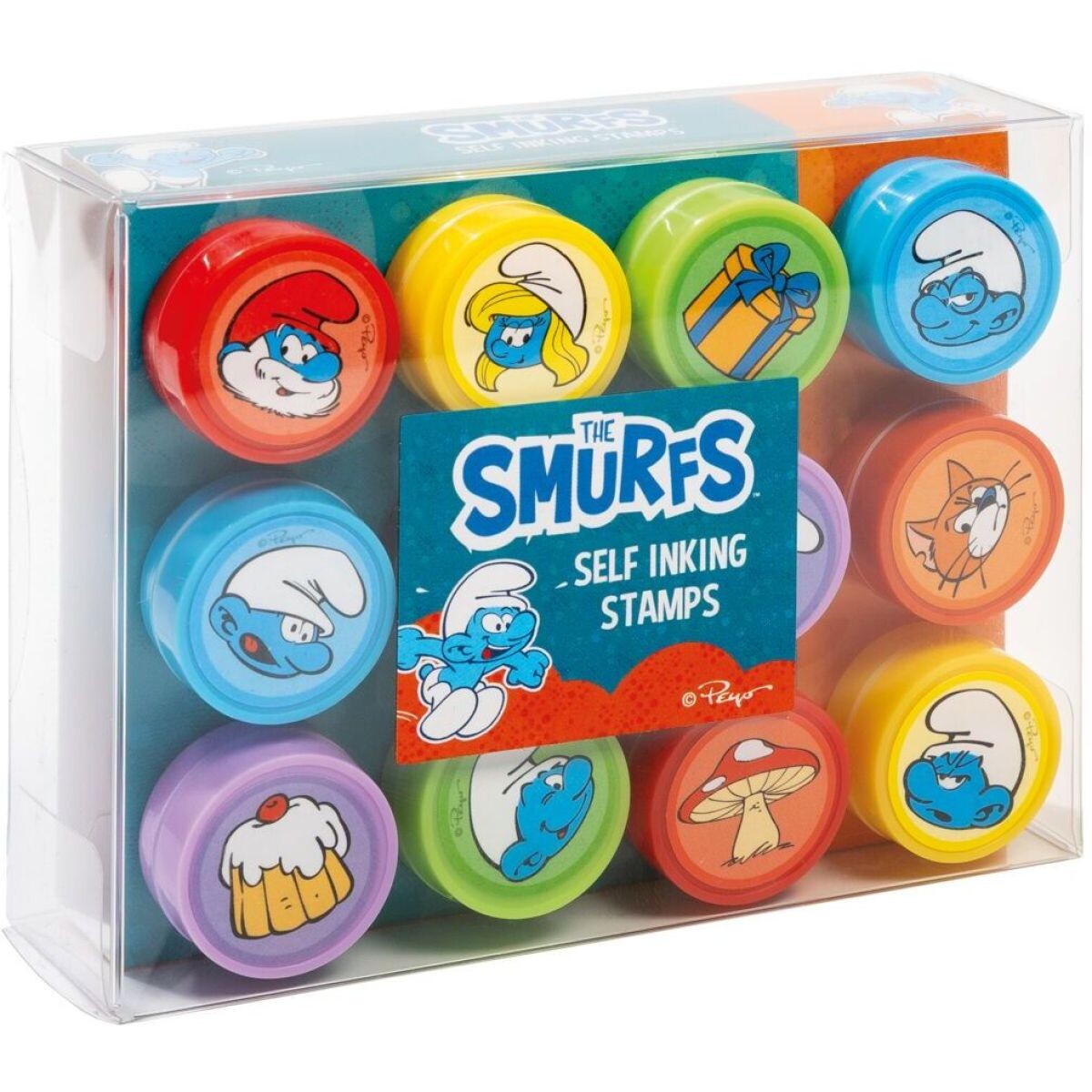 Totum Šmolkové pečiatky 12 ks