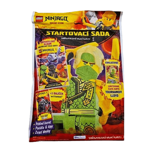 LEGO Lego Ninjago TCG karty - 10. séria Dragon Rising Krvavý Měsíc - Starter Pack