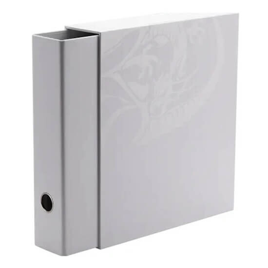 Dragon Shield Krúžkové album na karty Dragon Shield Sanctuary Slipcase Binder - White