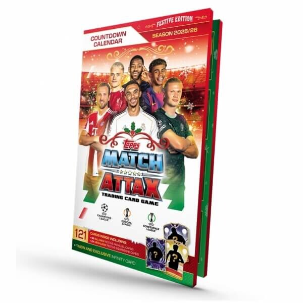 Topps 2025-2026 Topps Match Attax Adventný kalendár - EN