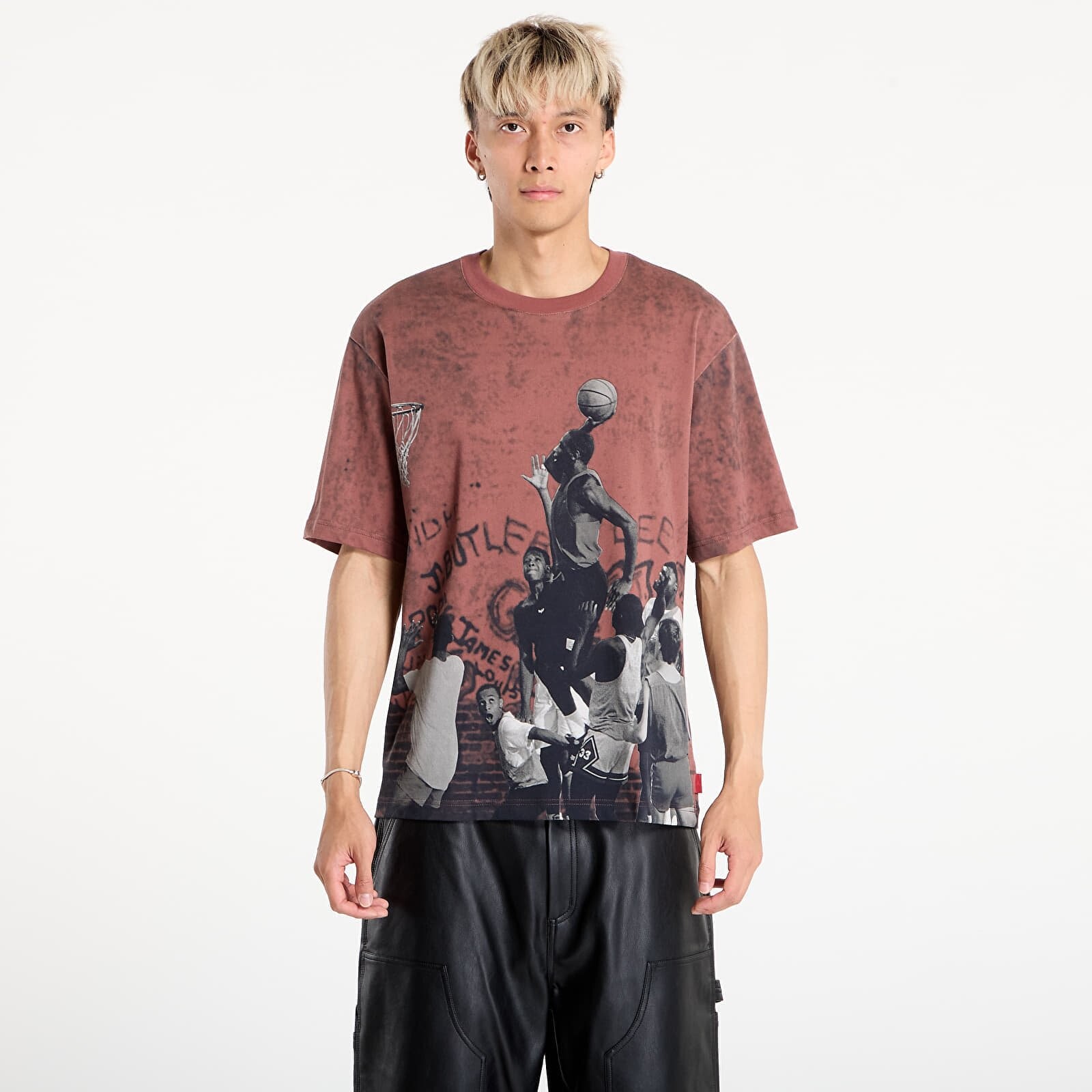 Tričko Air Jordan 85 Men's Graphic T-Shirt Wings Jrdn Red/ Black XL