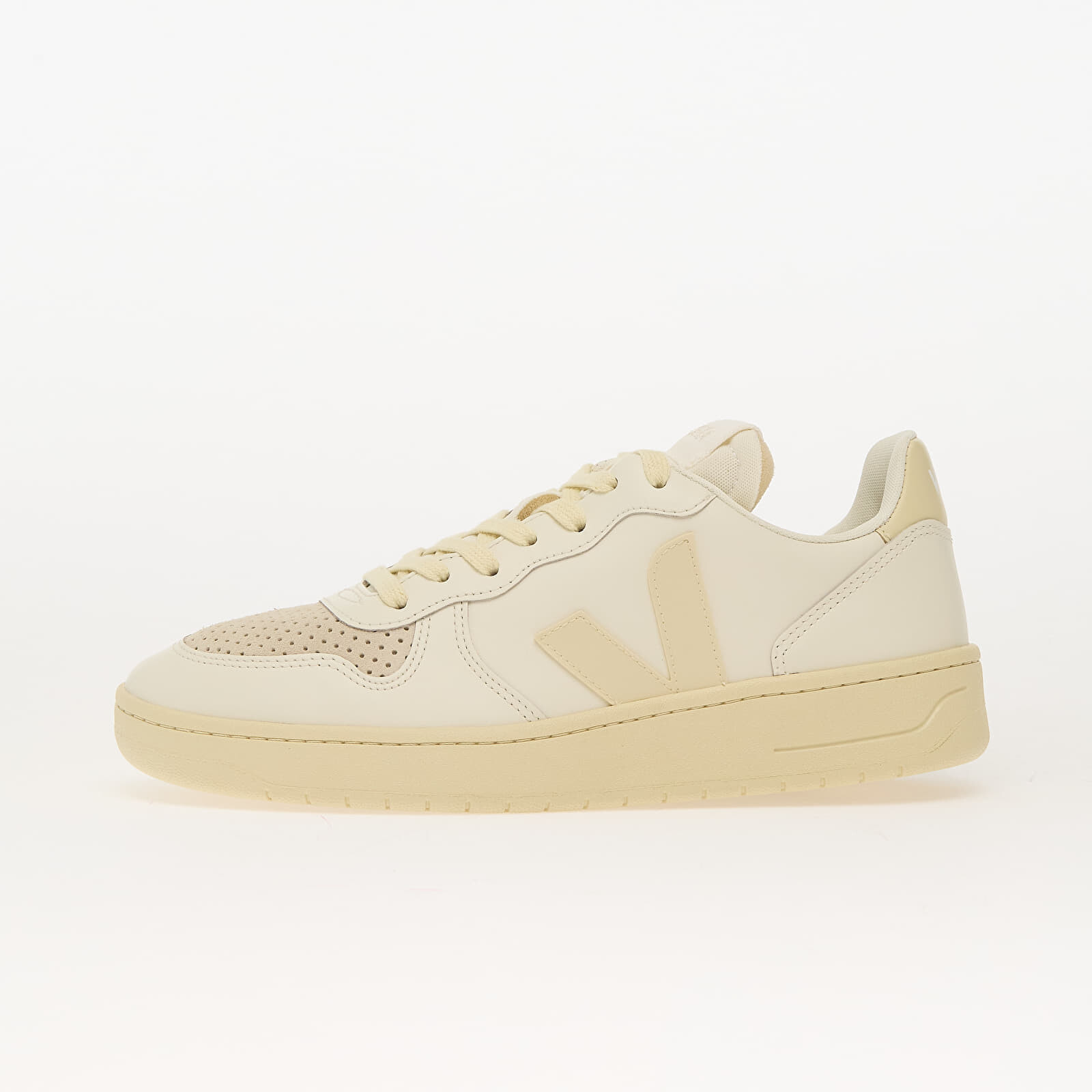 Tenisky Veja V-10 Leather Pure_Calcaire EUR 44