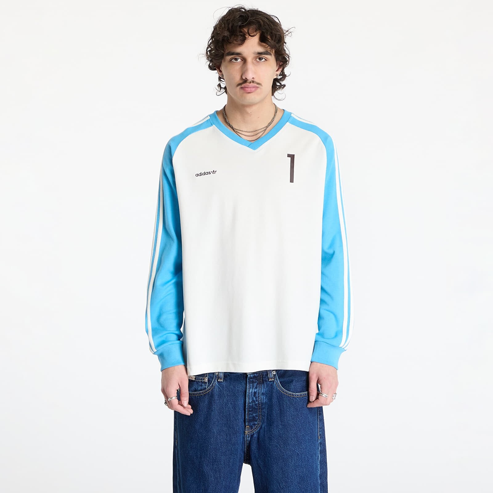 Dres adidas Jersey Off White L