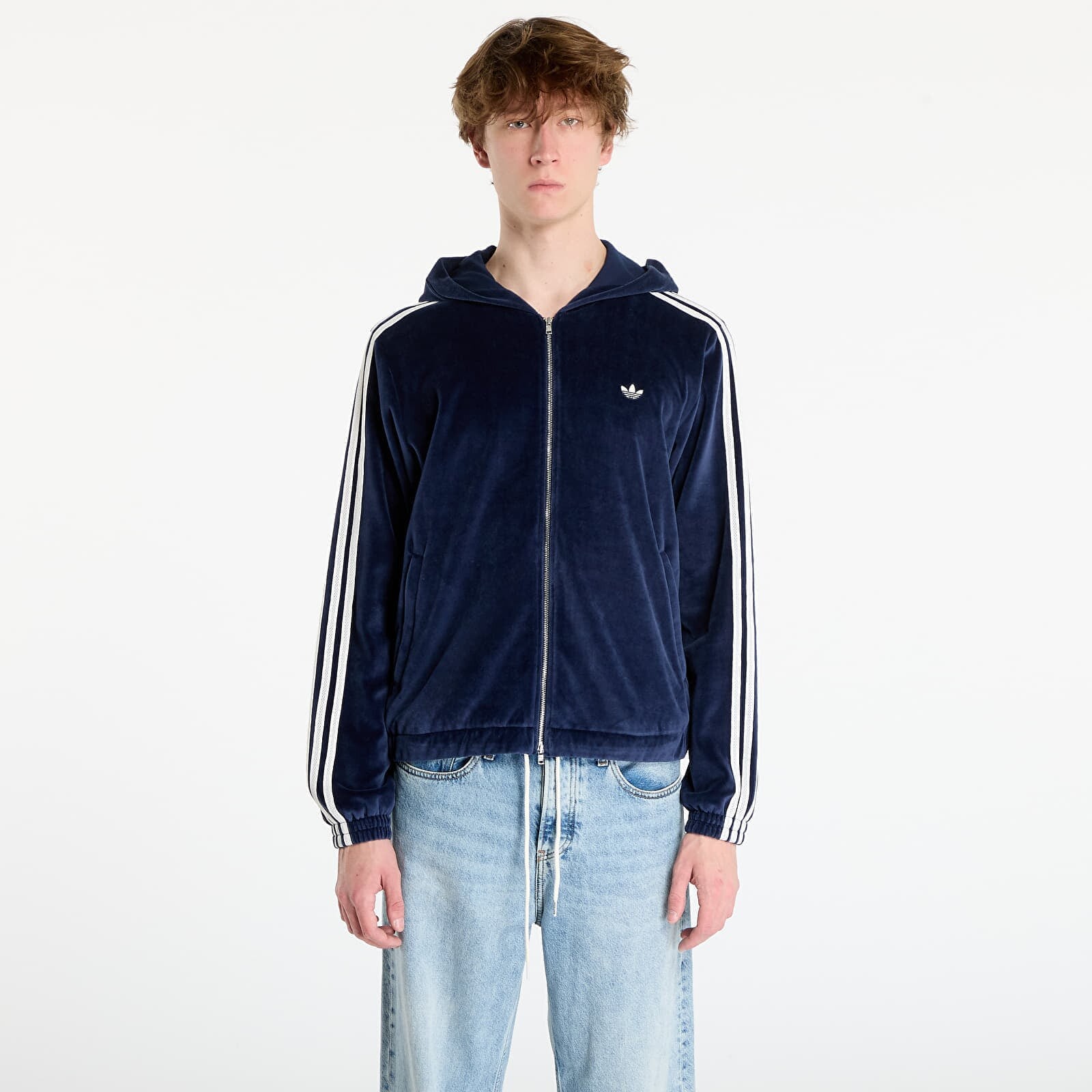 Bunda adidas x Wales Bonner Velour Track Jacket Collegiate Navy XS