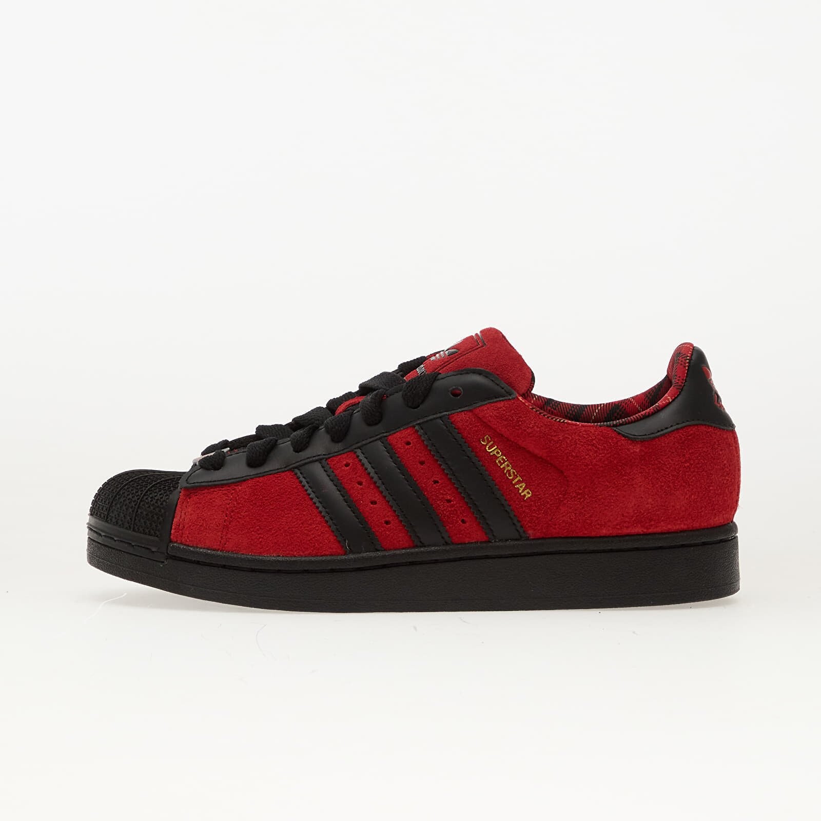 Tenisky adidas Superstar II Better Scarlet/ Core Black/ Mate Gold EUR 43 1/3