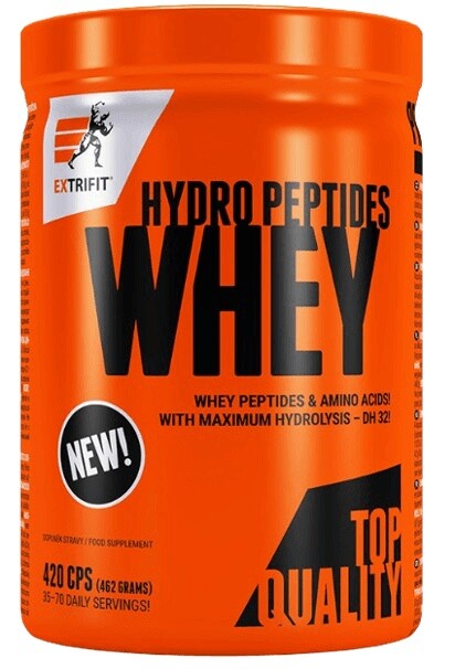 Extrifit whey hydro peptides 420 kapsúl