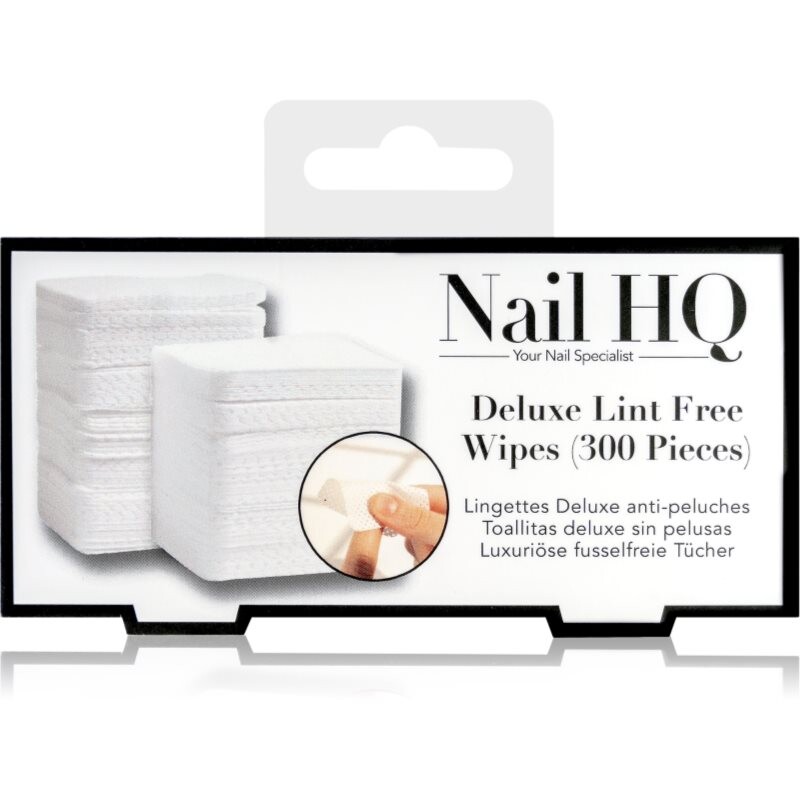 Nail HQ Deluxe Lint Free Wipes čistiace tampóny na nechty 300 ks