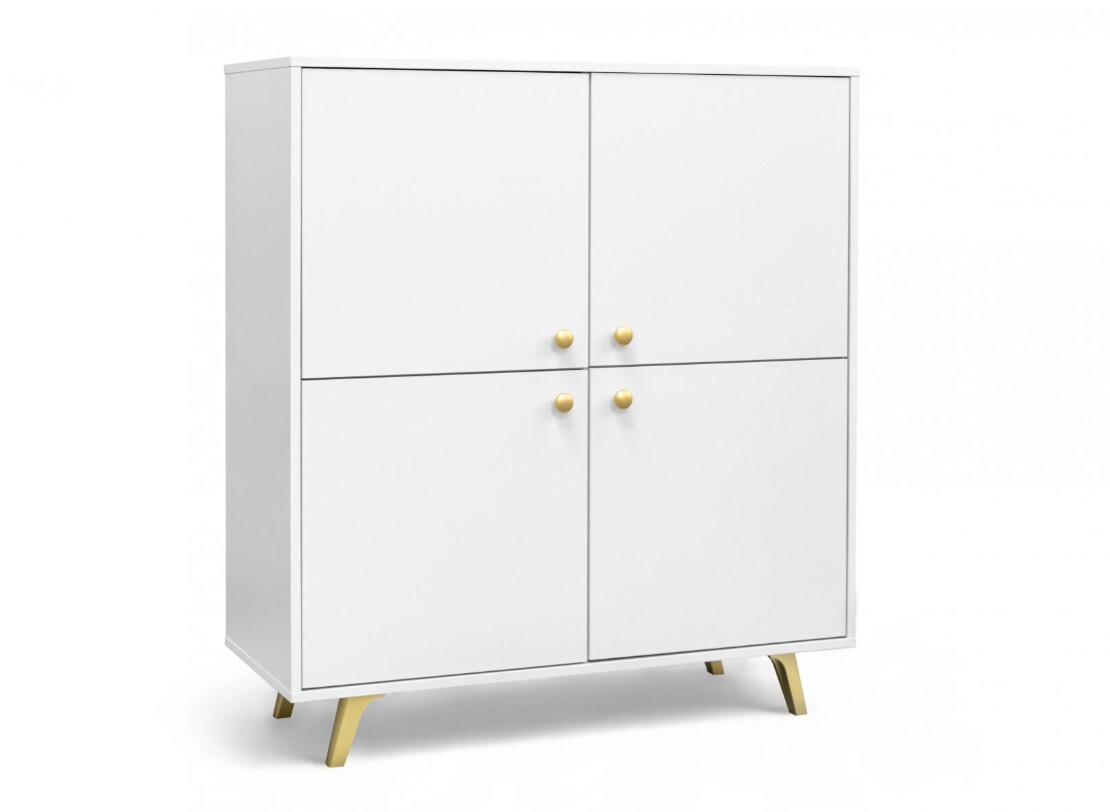 ArtStol Komoda SIENA 4D | biela