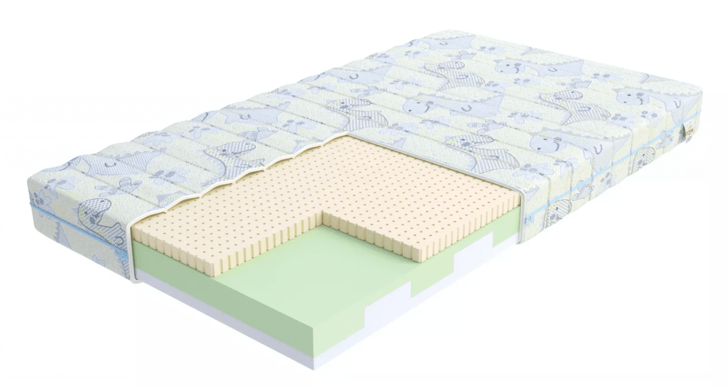 FDM Penový matrac SMILE Dino | 90 x 200 cm
