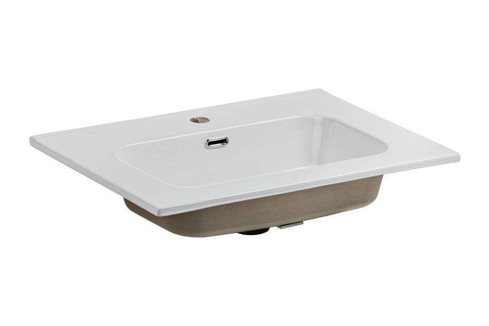 ArtCom Keramické umývadlo GO 60 | biely lesk 60 cm