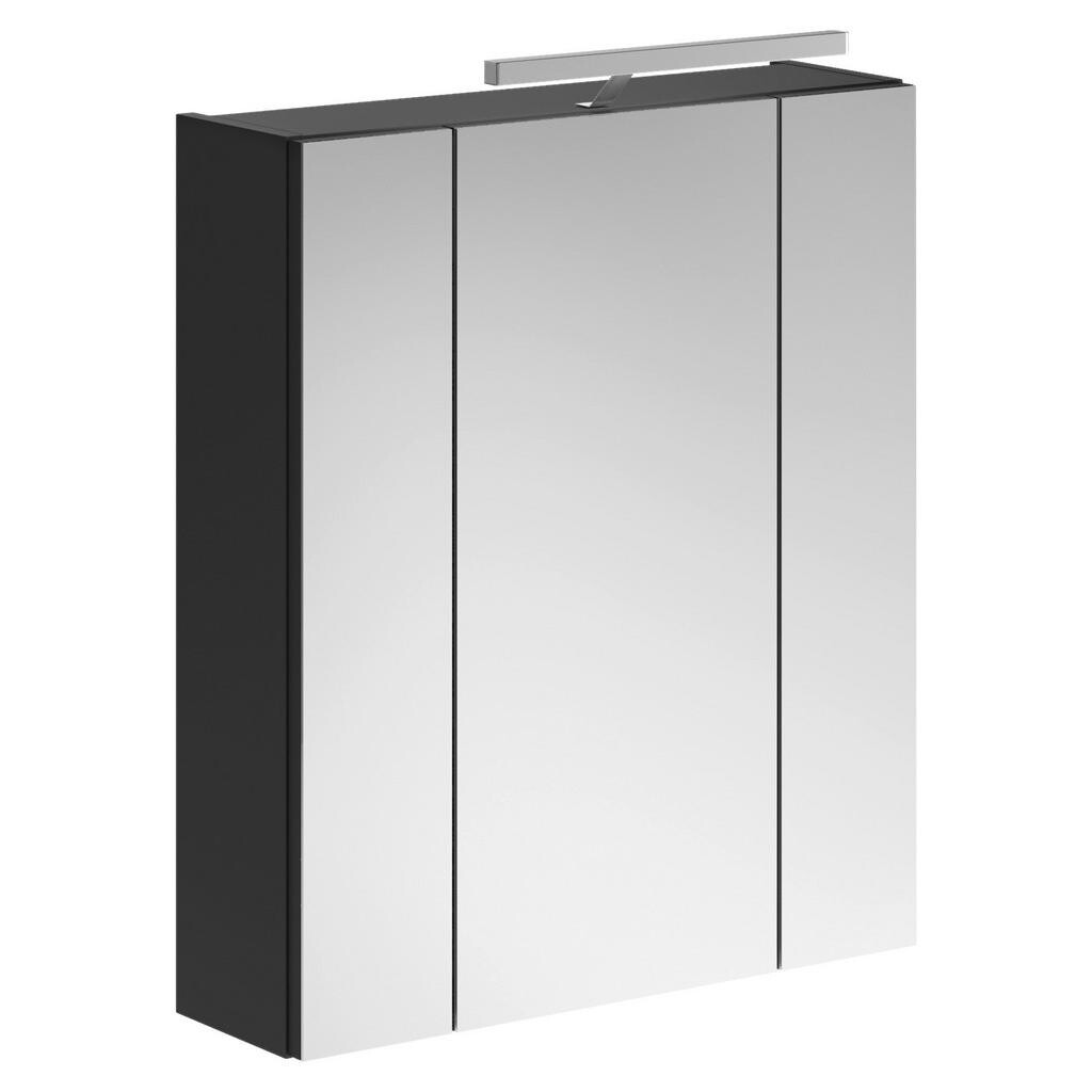 MID.YOU ZRKADLOVÁ SKRINKA, čierna, 60/71/19 cm