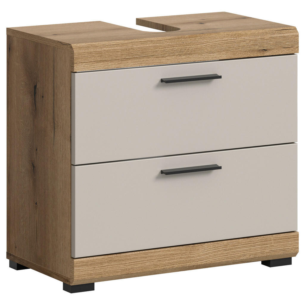 MID.YOU SKRINKA POD UMÝVADLO, kašmírová, prírodná farba, 60/56/34 cm