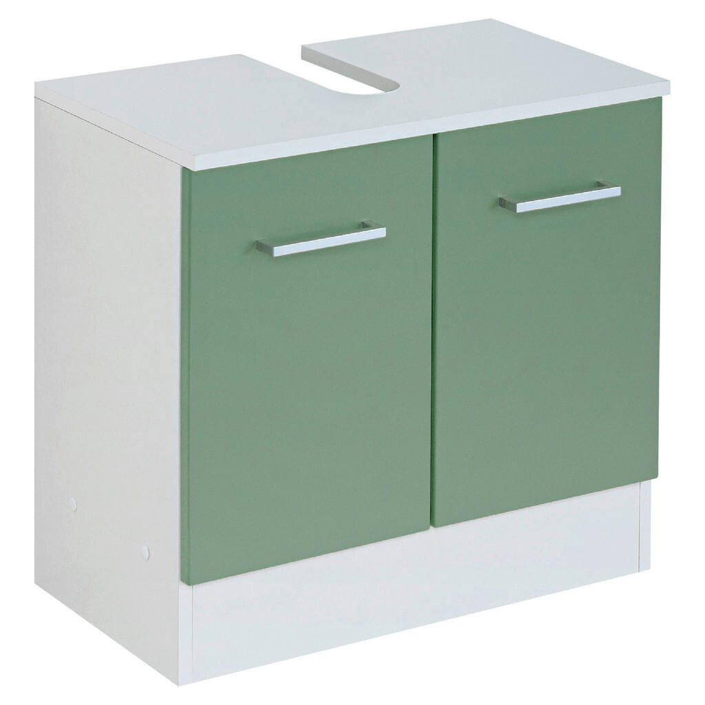 Held SKRINKA POD UMÝVADLO, zelená, biela, 60/56/35 cm