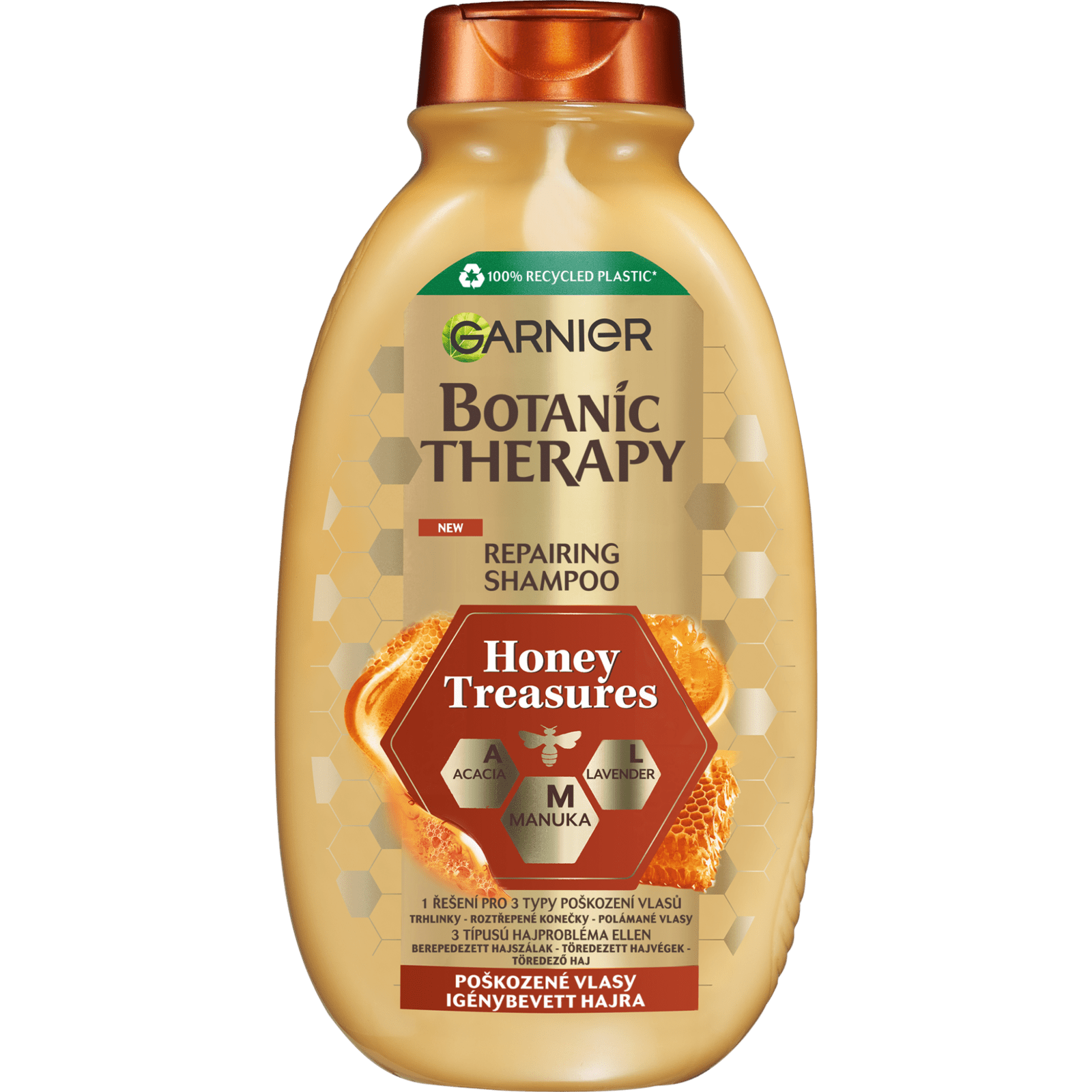 GARNIER Botanic Therapy Med & Propolis vyživujúcí šampon na veľmi poškodené vlasy 250 ml