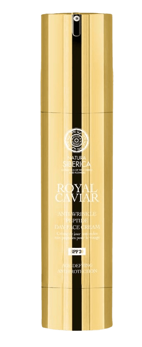NATURA SIBERICA Royal Caviar Peptidový denný krém proti vráskam SPF20, 50 ml
