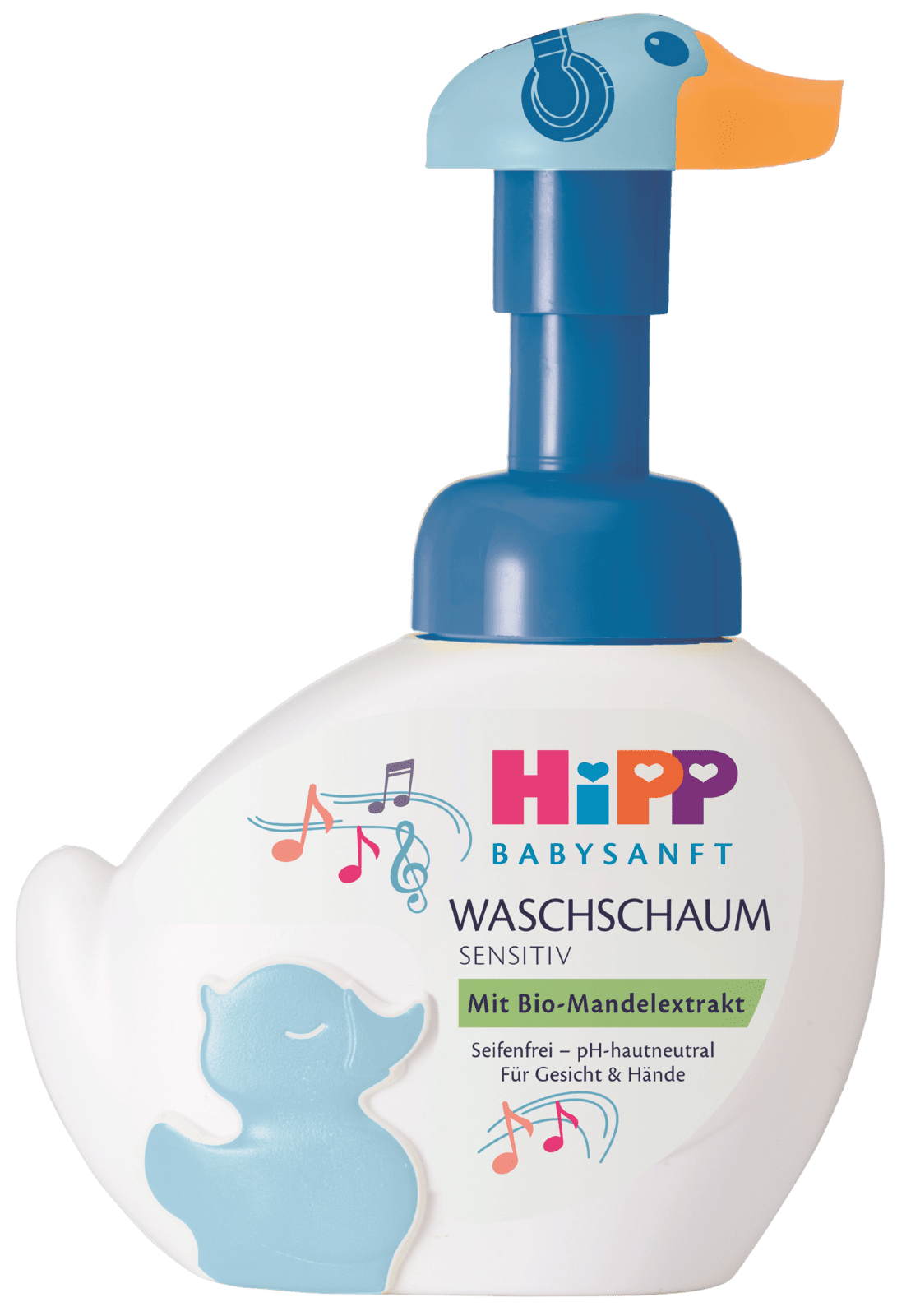 HIPP Babysanft Pena na umývanie - Hudobník 250 ml