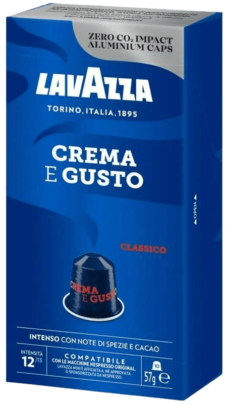 LAVAZZA Kapsle Nespresso, Crema e Gusto 10 ks