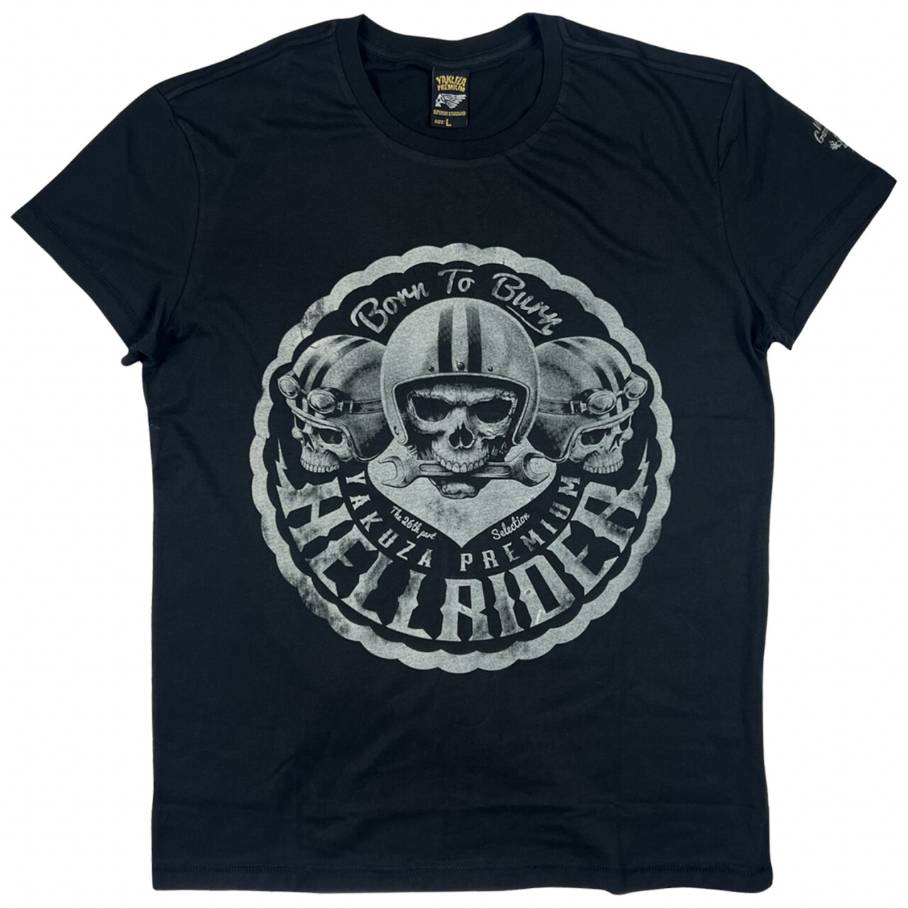 Tričko Yakuza Premium Premium Hellrider - čierne, XXL