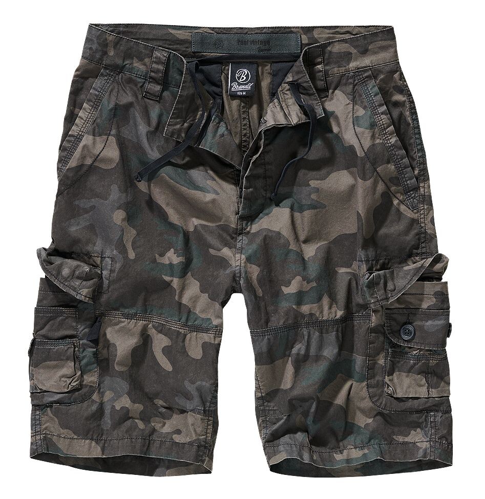 Kraťasy Brandit Ty Shorts - darkcamo, M