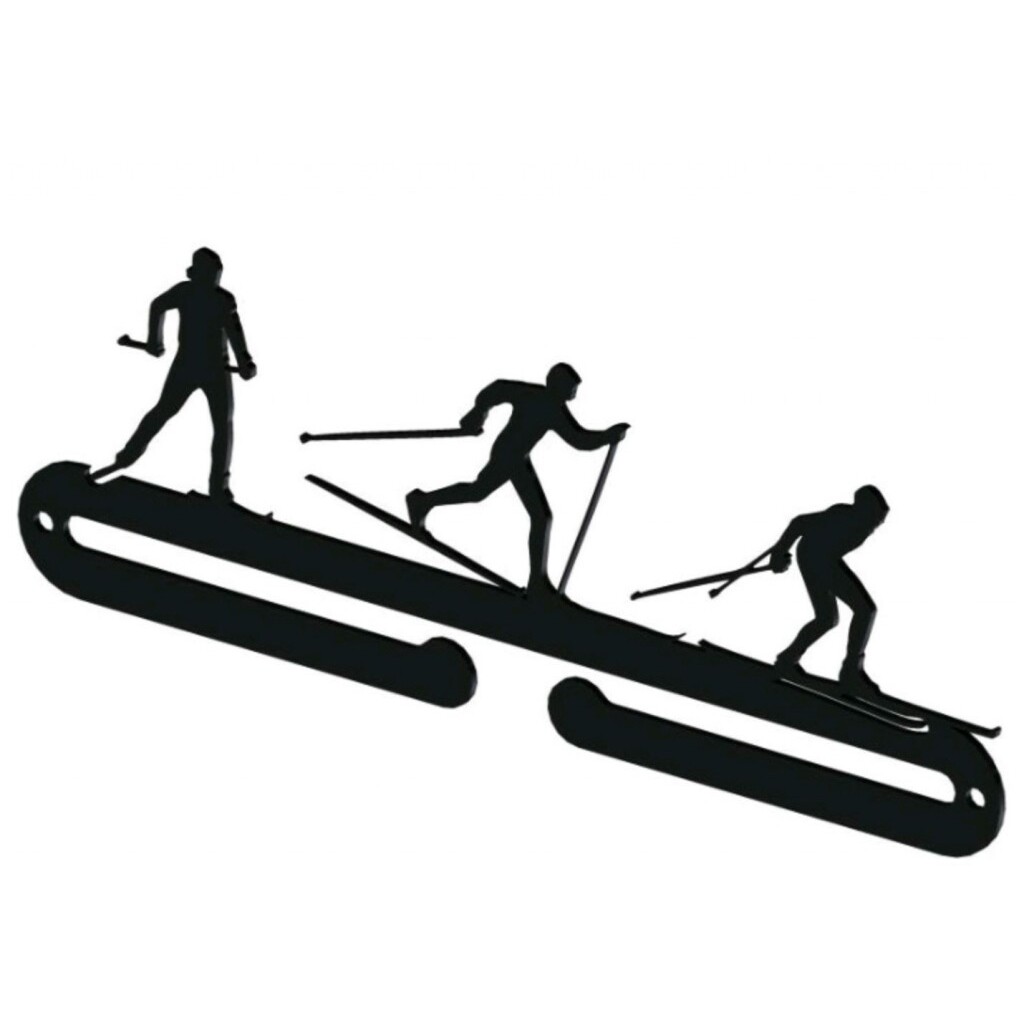 Vešiak na medaily pre bežkárov - čierny