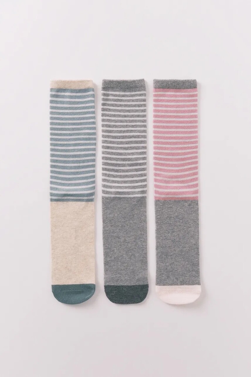 Ponožky women'secret 3-pak zelená farba, 4482711