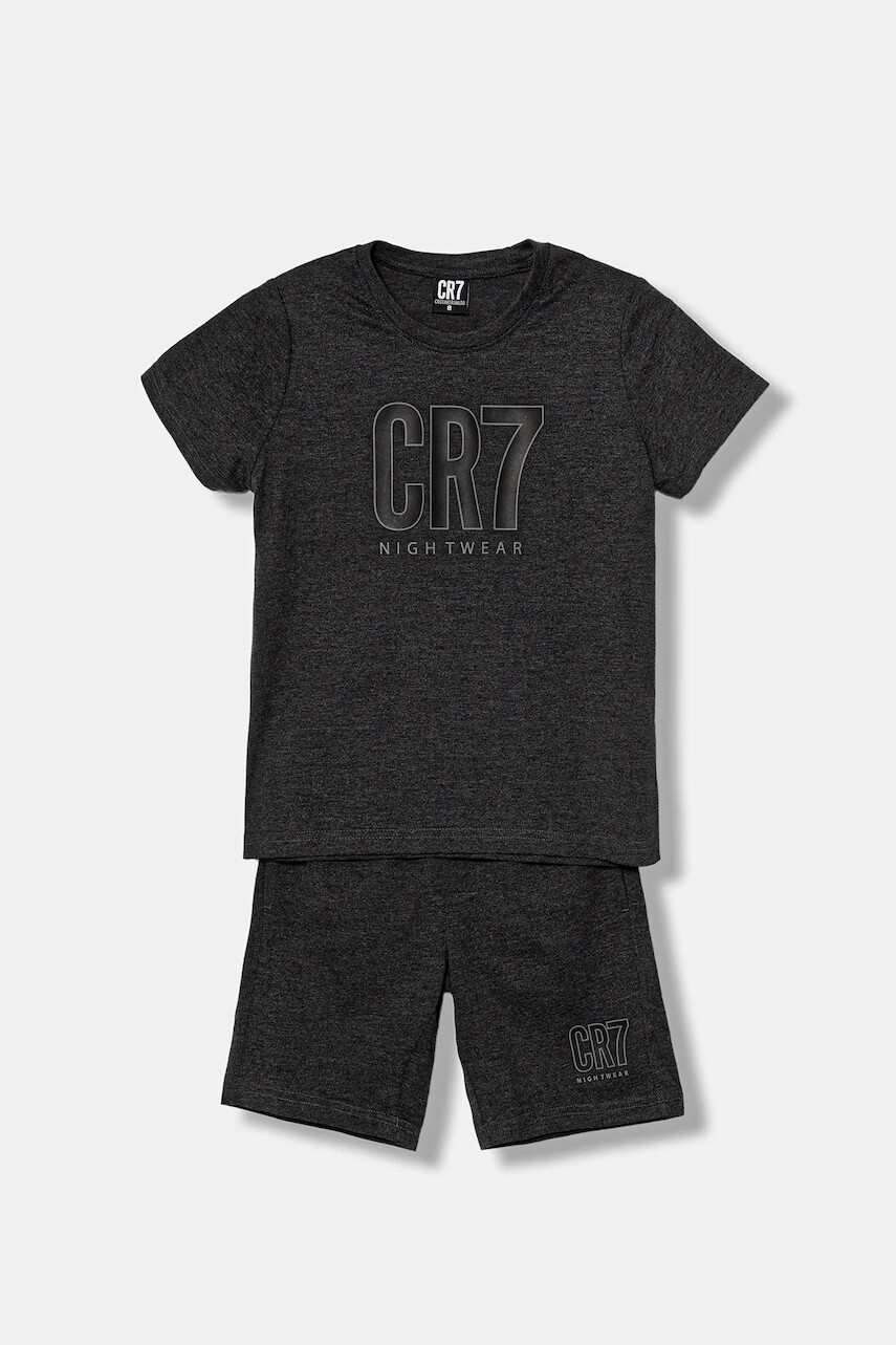Detské pyžamo CR7 Cristiano Ronaldo šedá farba, s potlačou, 8770