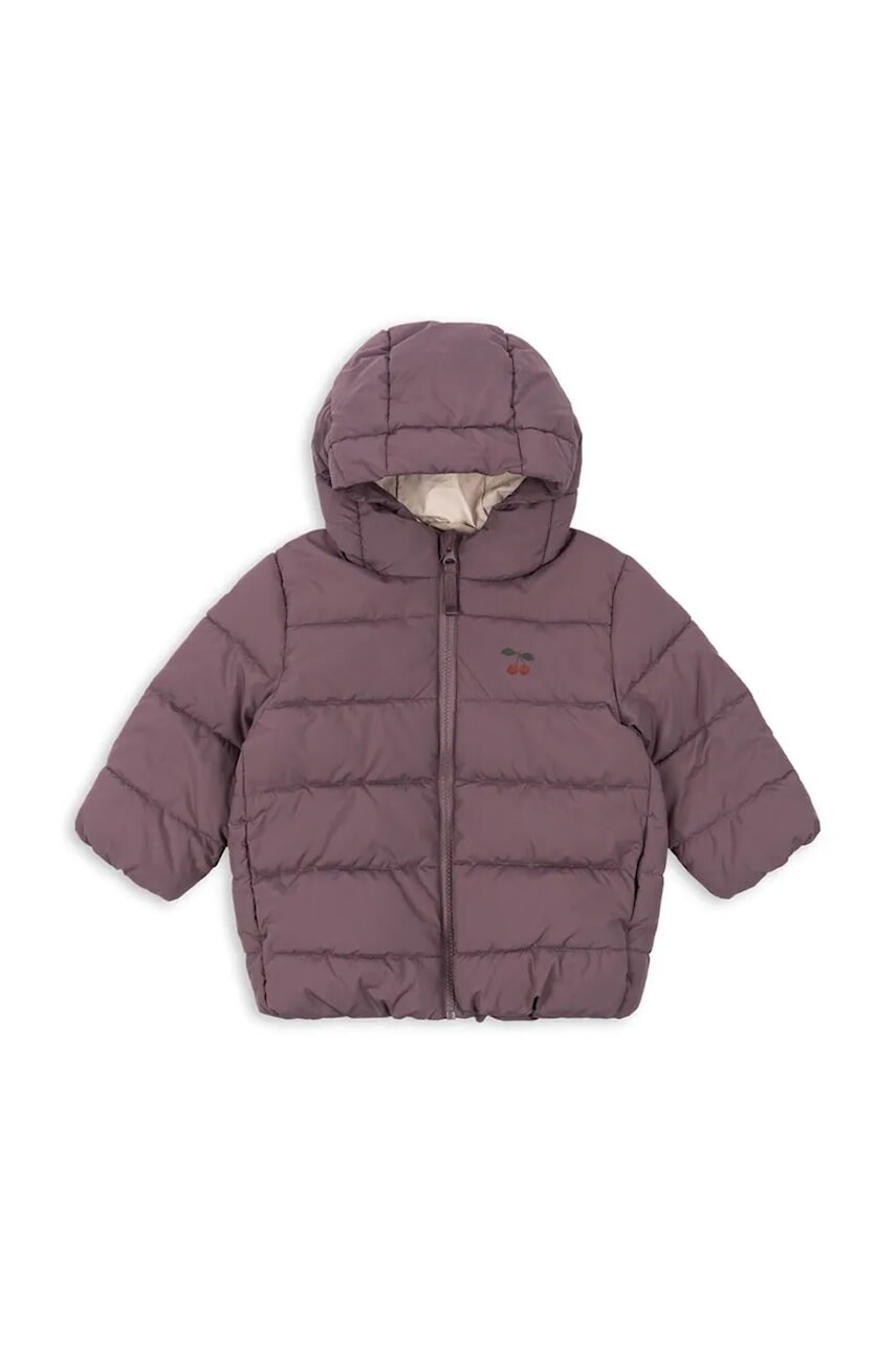 Detská bunda Konges Sløjd ALPI JACKET GRS fialová farba, KS103439