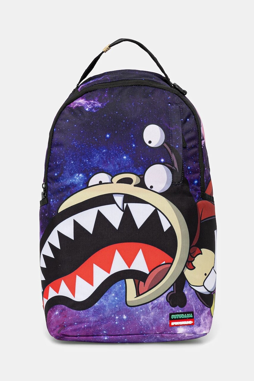Ruksak Sprayground fialová farba, veľký, vzorovaná, 910B7261NSZ