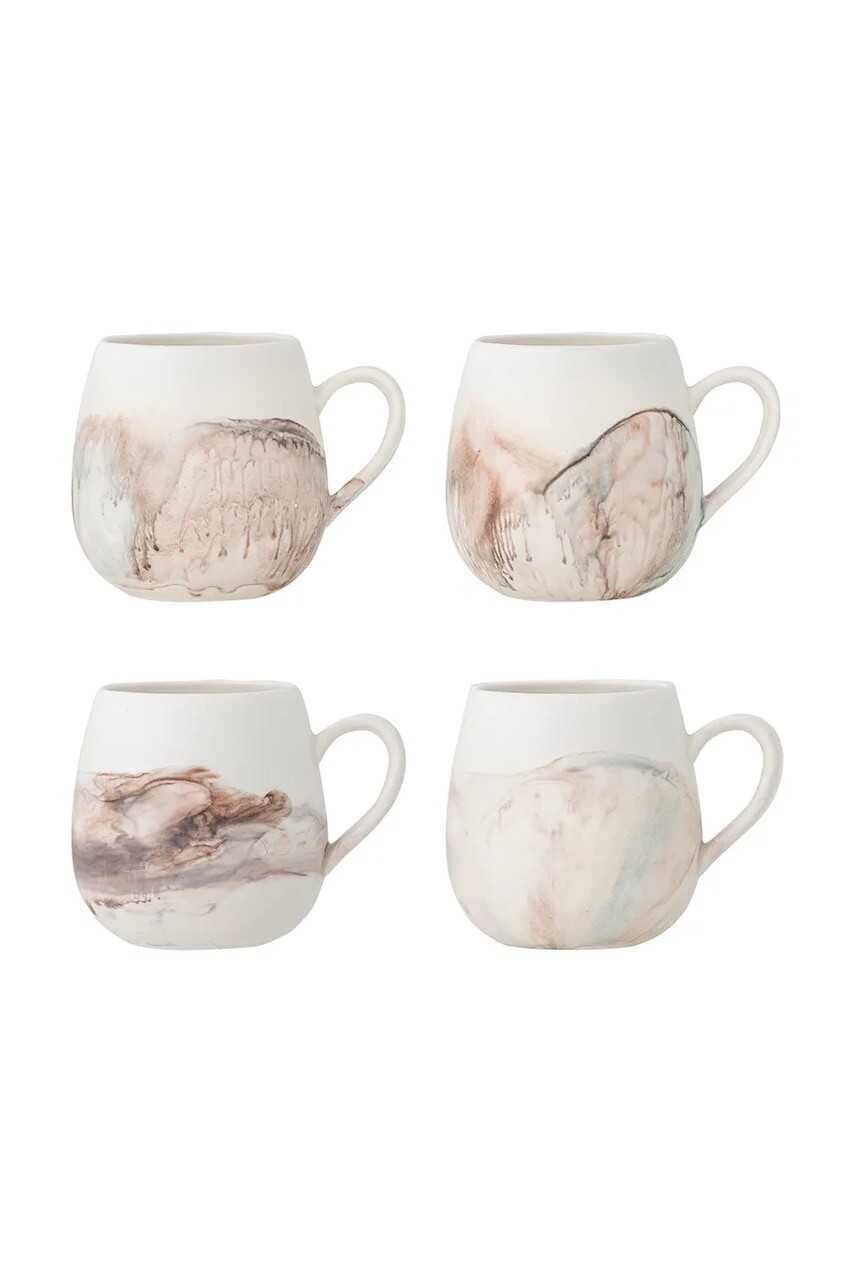 Sada pohárov Bloomingville Lyre 250 ml 4-pak viac farieb