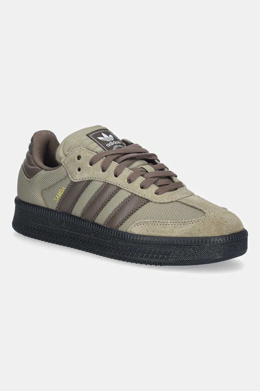 Tenisky adidas Originals Samba Xlg zelená farba, JR0930
