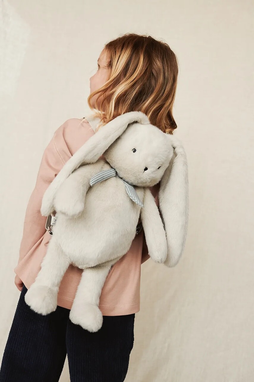 Ruksak Liewood Dayana Plush Rabbit Backpack béžová farba, malý, LW20745