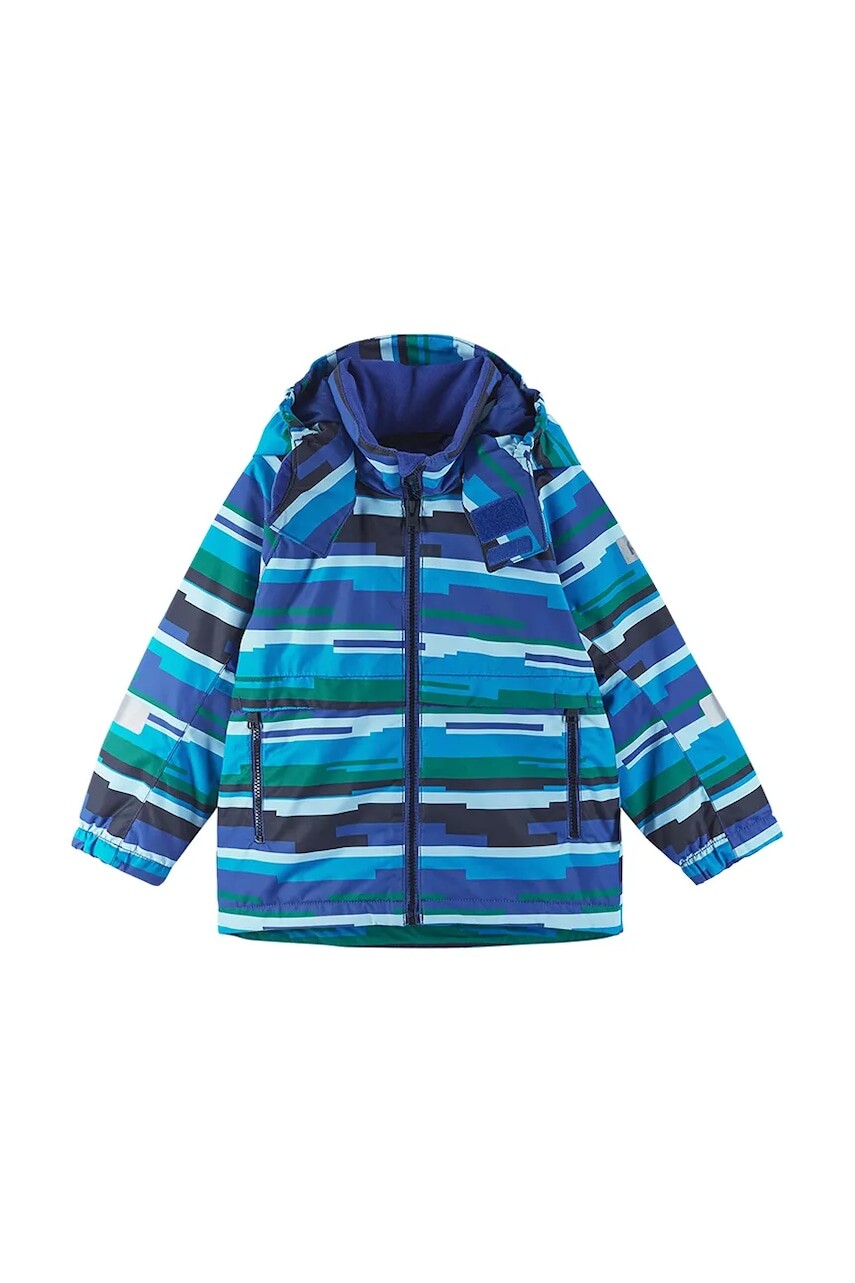 Detská bunda Reima Muonio tmavomodrá farba, 5100289B