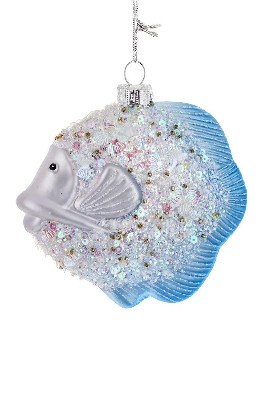 Vianočná dekorácia home & lifestyle 10 x 10 x 3 cm viac farieb