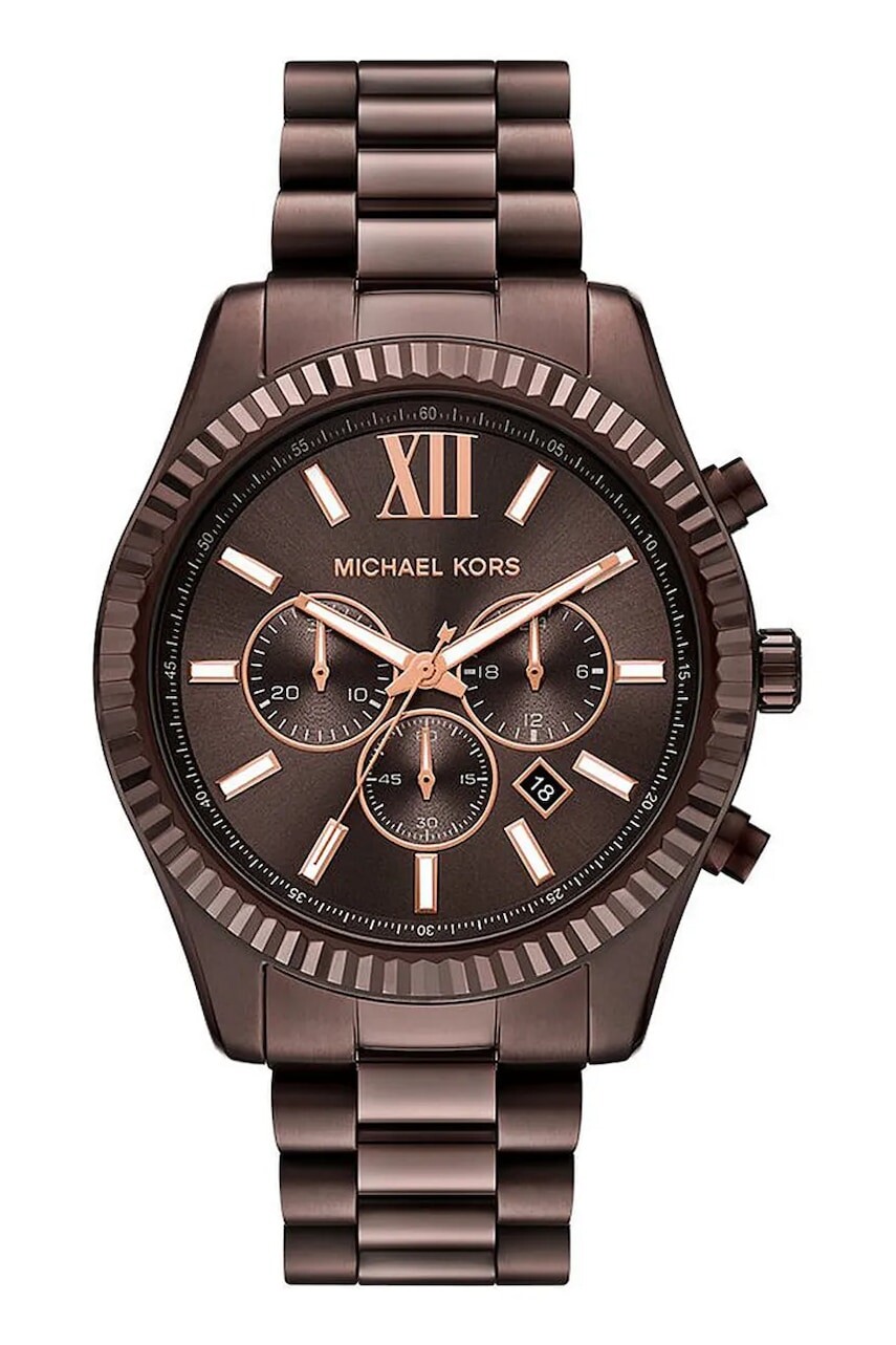 Hodinky Michael Kors pánske, oranžová farba, MK9224