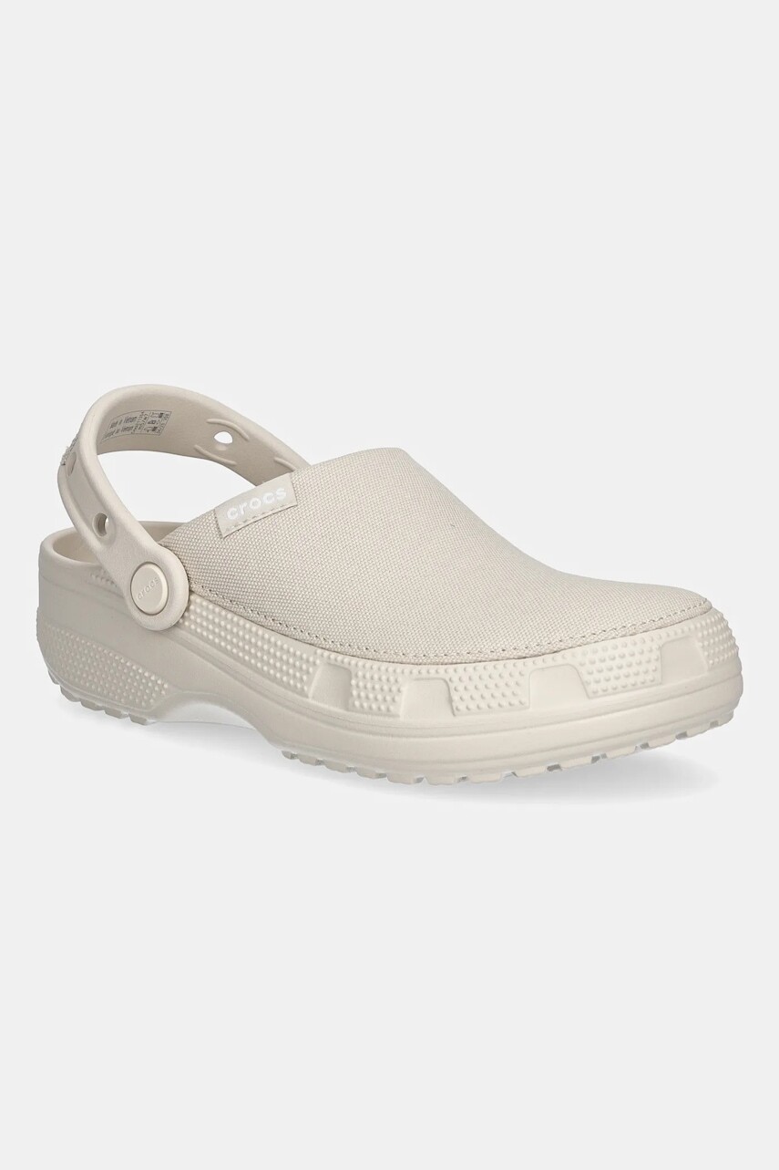 Šľapky Crocs Classic Crafted Clog béžová farba, 211354