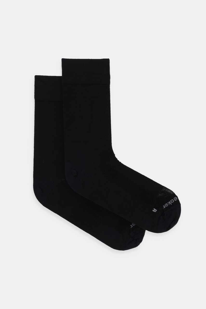 Ponožky s prímesou vlny Icebreaker Merino Hike+ čierna farba, IB0A57AL0011