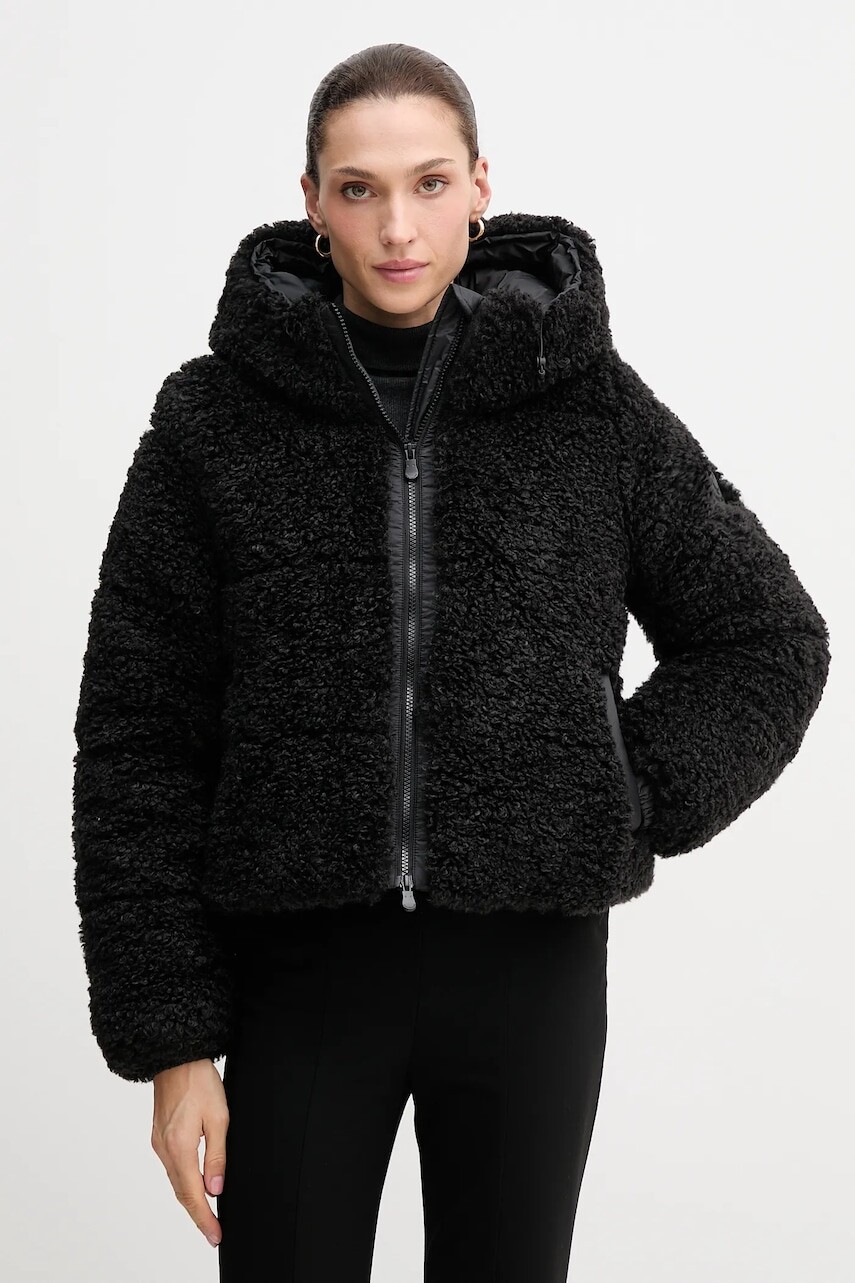 Bunda Save The Duck DADA čierna farba, zimná, D32369W.CURL21