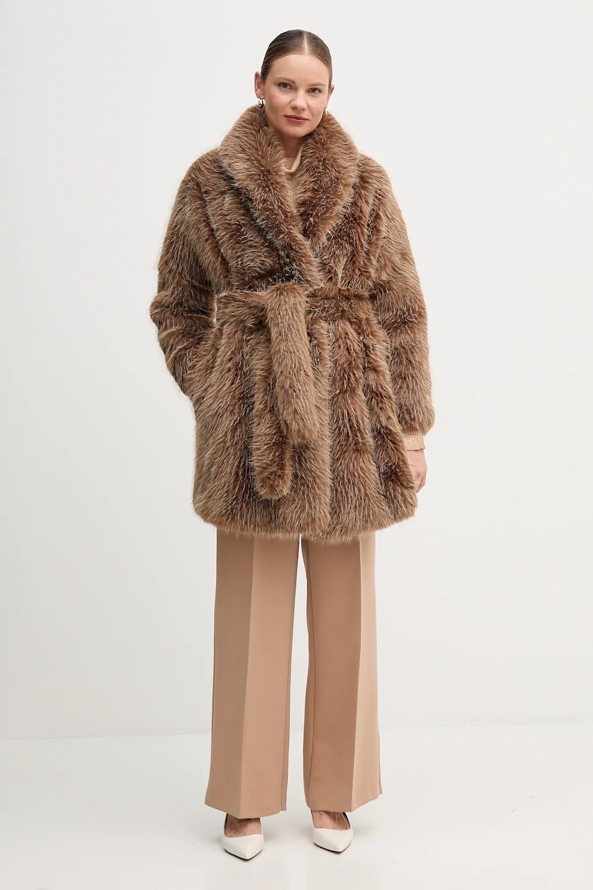 Kabát MACKAGE hnedá farba, KACELA