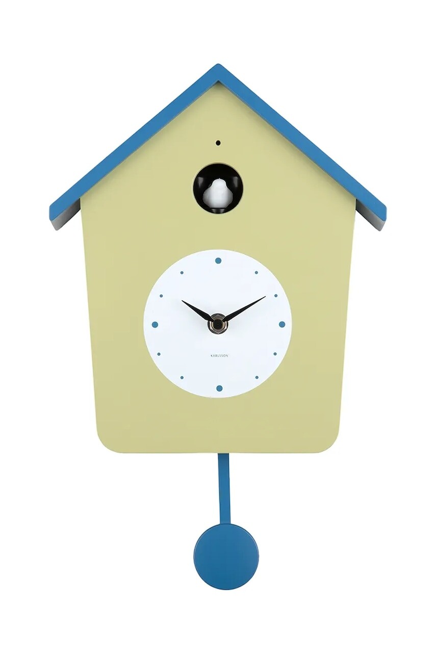 Nástenné hodiny Karlsson Cuckoo Light 26,5 cm viac farieb