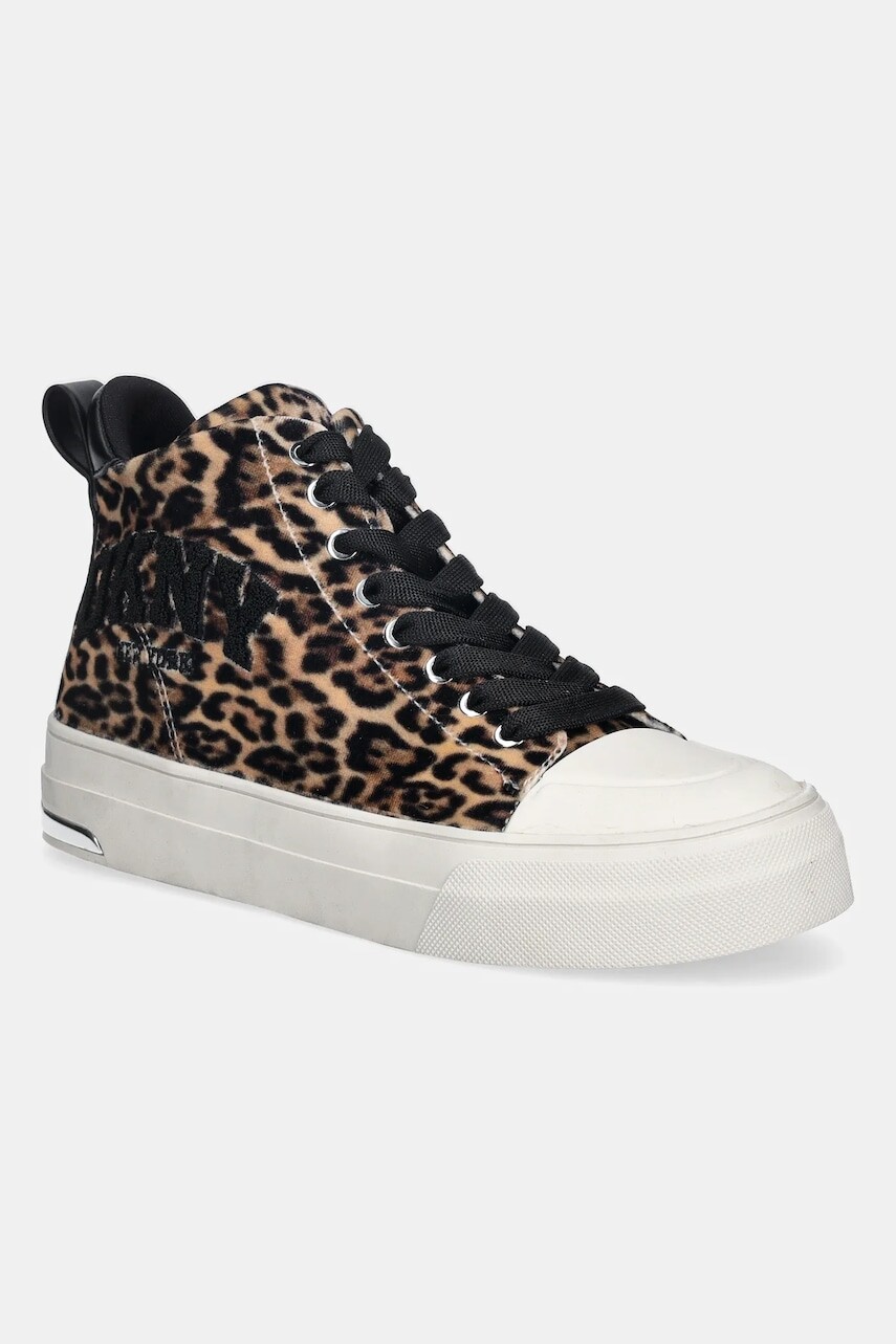 Tenisky Dkny Yaser béžová farba, K3537063